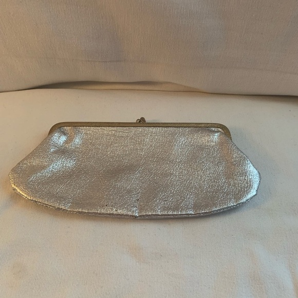 Handbags - Vintage 1960’s Silver Clutch Bag